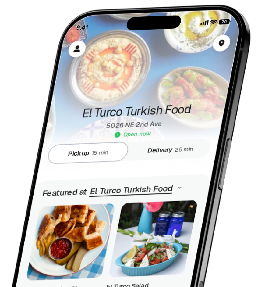 El Turco Turkish Food app preview