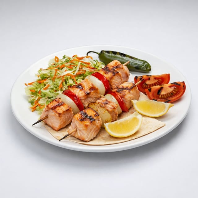 Salmon Shish.