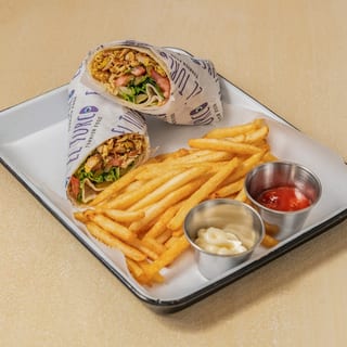 Chicken doner wrap